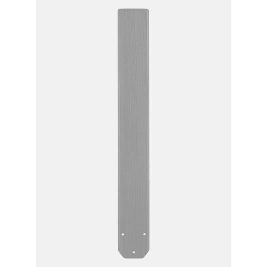 Fanimation 72in Brushed Nickel Wood Fan Blades Set of 8 | Modern Metallic Finish | Replacement Blades for Ceiling Fans | Model B7913BN