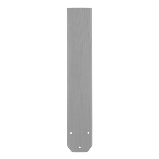 Fanimation 52in Brushed Nickel Wood Fan Blades Set of 8 | Modern Metallic Finish | Replacement Blades for Ceiling Fans | Model B7914BN
