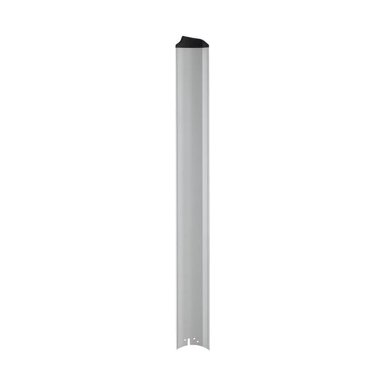 Fanimation Stellar 64in 8-Blade Set | Silver with Black Tip Aluminum | Ceiling Fan Blades for Wet Locations | 29 x 4 x 1 in | Model B7997-64SLW