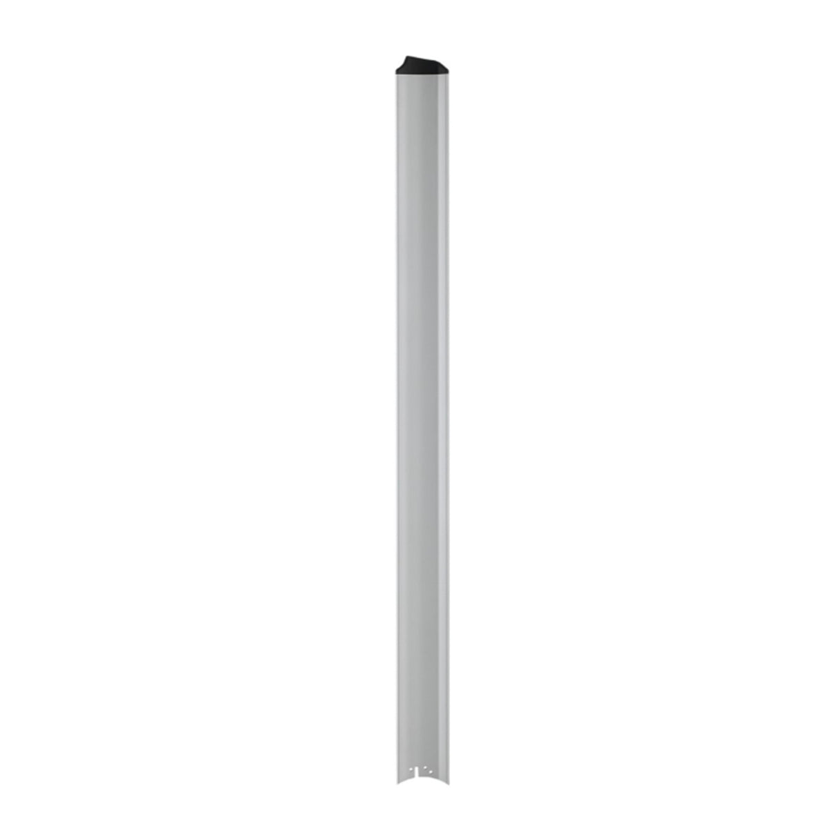 Fanimation Stellar 96 8-Blade Set | Silver Aluminum with Black Tip | Outdoor Wet-Rated Ceiling Fan Blades | 96in Span | Model B7998-96SLW