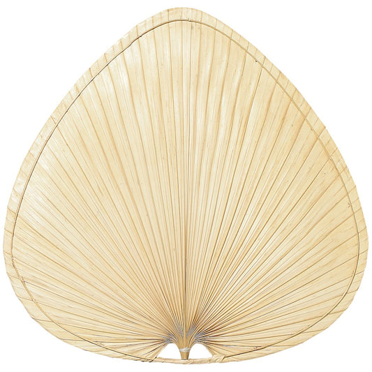 Fanimation Brewmaster 22in Natural Palm Fan Blades Set of 2 | Composite Palm | Ceiling Fan Replacement Blades | 22 x 22 x 22 in | Model BMP1