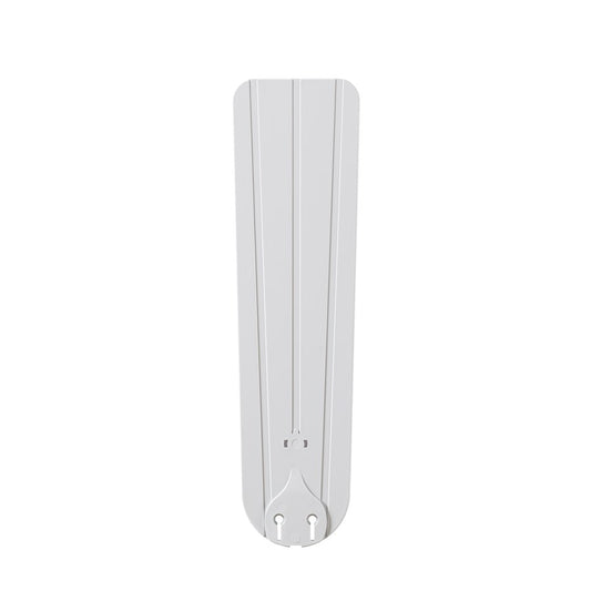 Fanimation 22in 5-Blade Matte White Fan Blade Set | Abs Composite | Indoor & Covered Patio Ceiling Fan Replacement | 22 x 6 x 0.21 in | Model BPW24MW