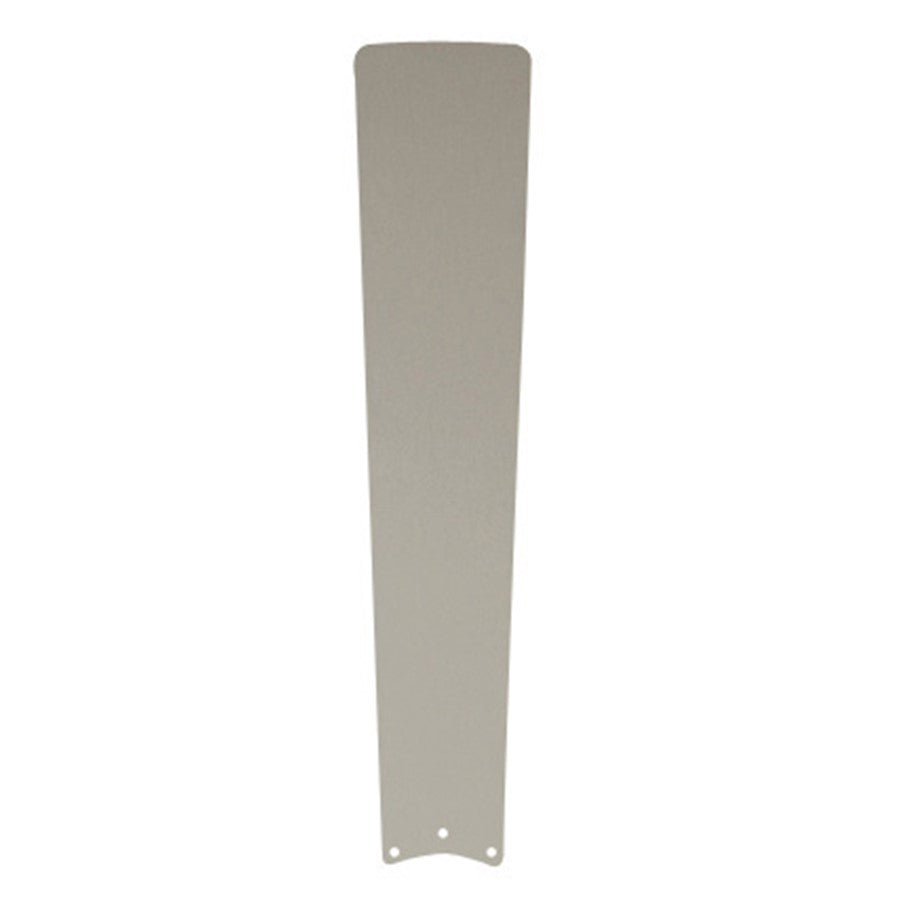 Fanimation BPW7823SN 23in Satin Nickel Fan Blades Set of 4 | Composite | Ceiling Fan Replacement | 23.5 x 5 x 0.25 in | Model BPW7823SN