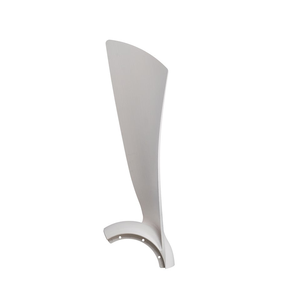 Fanimation Wrap 84in White Washed Fan Blades Set of 3 | Composite Blades for Damp Locations | 84in Sweep | Model BPW8531-84WW