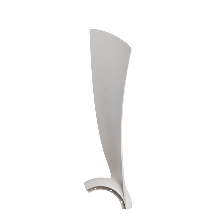 Fanimation Wrap 84in White Washed Fan Blades Set of 3 | Composite Blades for Damp Locations | 84in Sweep | Model BPW8531-84WW