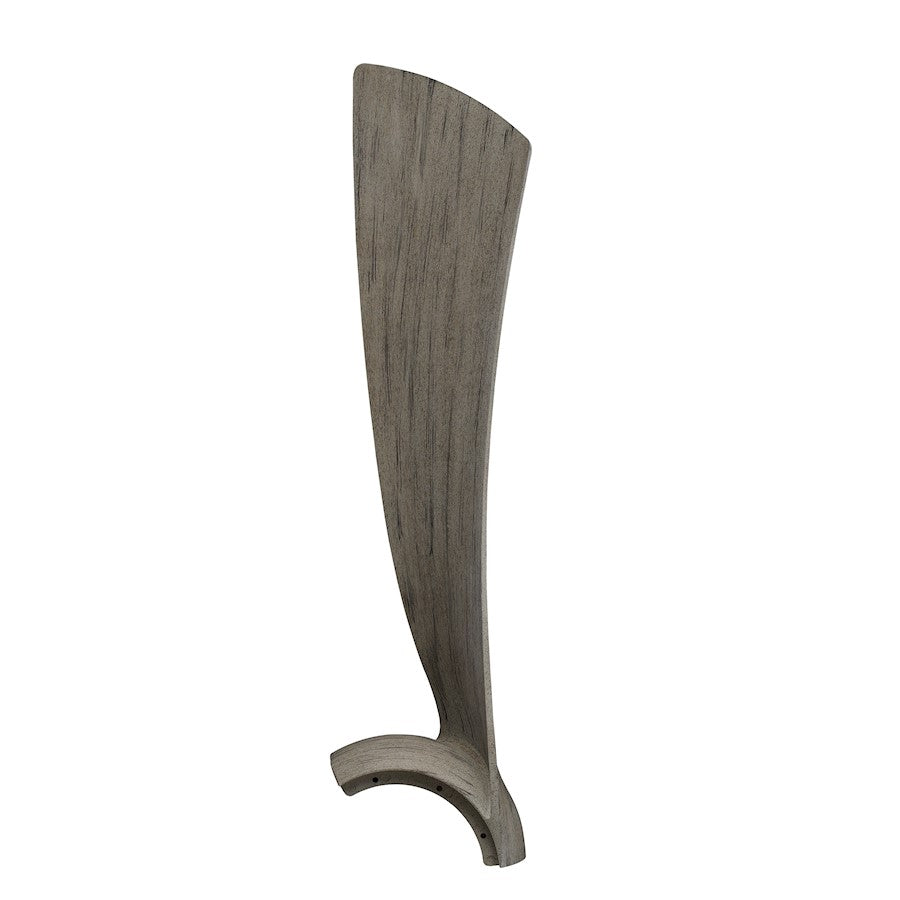 Fanimation Wrap 84in White Washed Fan Blades Set of 3 | Composite Blades for Damp Locations | 84in Sweep | Model BPW8531-84WW