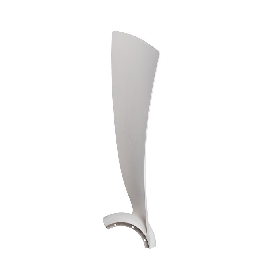 Fanimation Wrap 84in White Washed Fan Blades Set of 3 | Composite Blades for Damp Locations | 84in Sweep | Model BPW8531-84WW