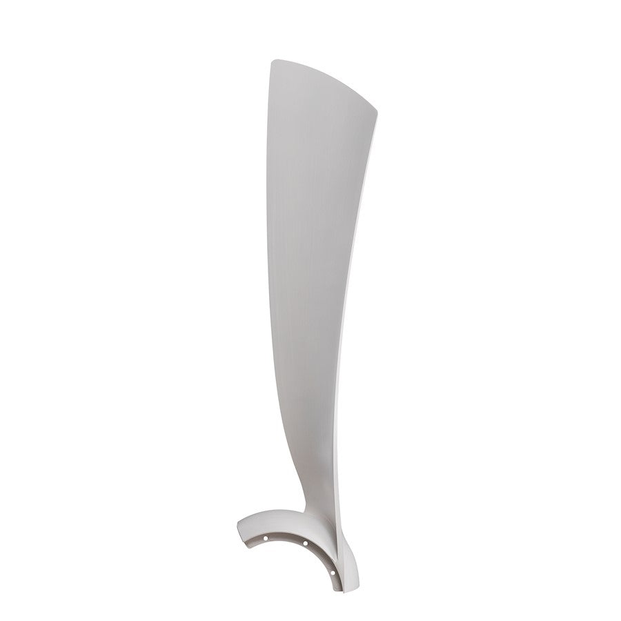 Fanimation Wrap 84in White Washed Fan Blades Set of 3 | Composite Blades for Damp Locations | 84in Sweep | Model BPW8531-84WW