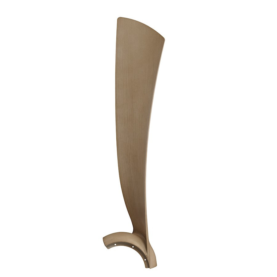 Fanimation Wrap 84in White Washed Fan Blades Set of 3 | Composite Blades for Damp Locations | 84in Sweep | Model BPW8531-84WW