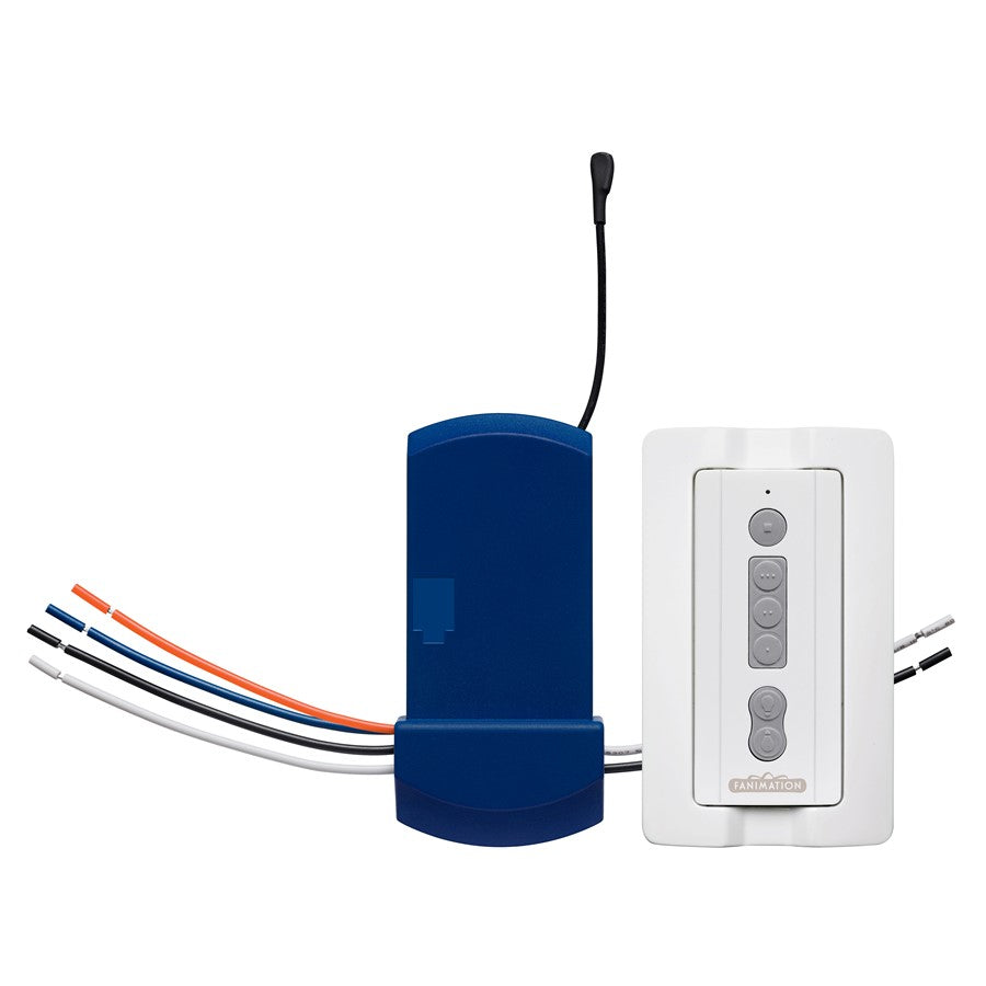 Fanimation FanSync Receiver & Transmitter for Up/Down Fans | 120V Control Kit | Ceiling Fan Accessory | Model BTCR9U