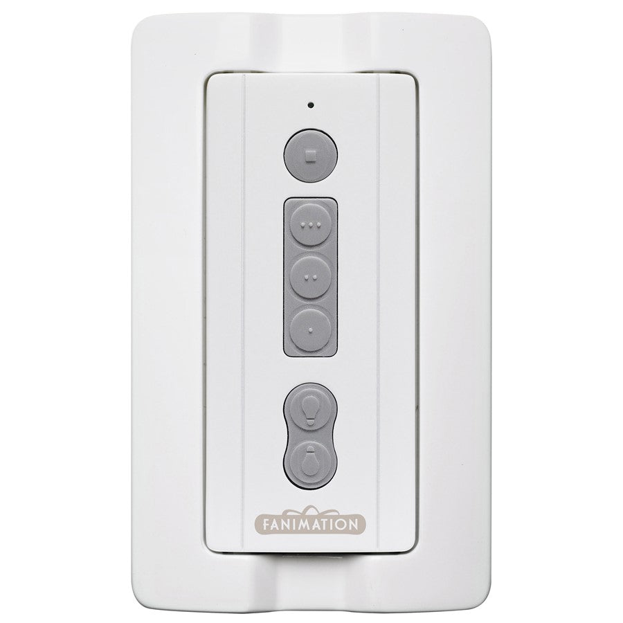 Fanimation Fansync Transmitter Only | Up and Down Light Control | Ceiling Fan Accessory | 3.58 x 1.57 x 0.47 in | Model BTT9U