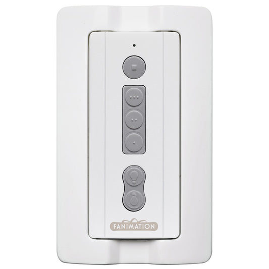 Fanimation Fansync Transmitter Only | Up and Down Light Control | Ceiling Fan Accessory | 3.58 x 1.57 x 0.47 in | Model BTT9U