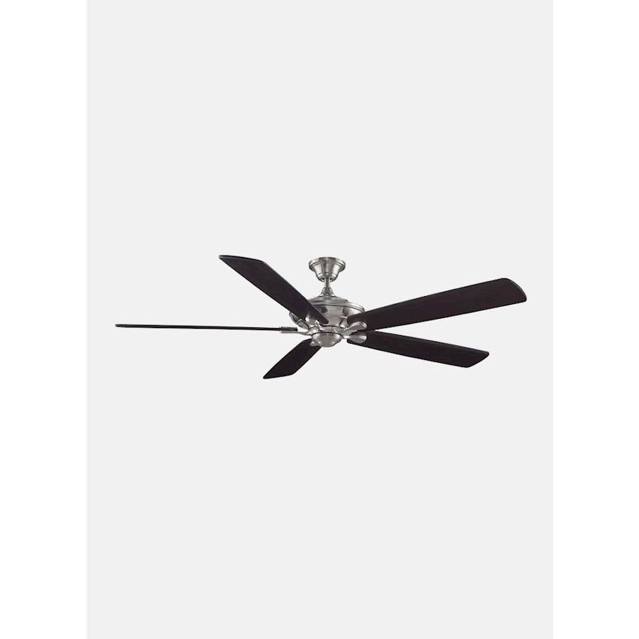 Fanimation my AC Motor 14.76in 5-Blade Ceiling Fan Motor | Brushed Nickel | Damp-Rated Indoor/Outdoor | 6823 CFM | Model C1BN