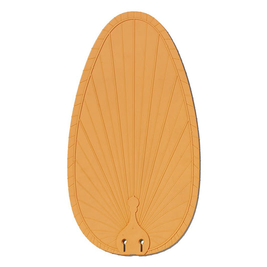 Fanimation Caruso 22in Fan Blades | Natural Palm Composite Blades for Ceiling Fans | Set of 10 for Wet Locations | 22 x 12 x 22 in | Model CABPP4TN