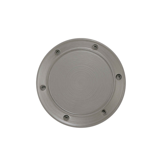 Fanimation Spitfire Decorative Cap | Antique Graphite Metal | Damp-Rated Ceiling Fan Accessory | Covered Patio & Bathroom | 5.13 x 5.13 x 0.39 in | Model CAP6721AGP