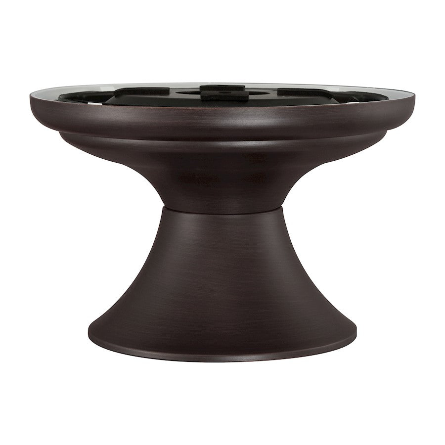Fanimation Spitfire Close to Ceiling Kit | Galvanized | Damp Rated Ceiling Fan Mount | 8 x 8 x 5 in | Model CCK6721GZ