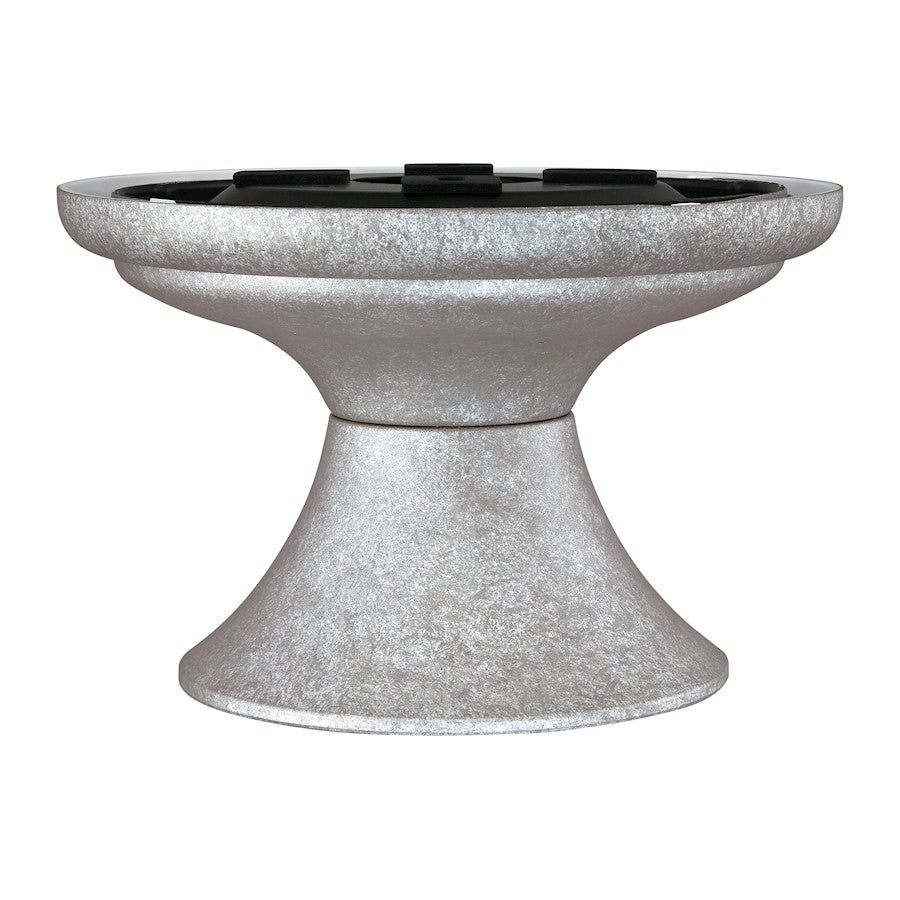 Fanimation Spitfire Close to Ceiling Kit | Galvanized | Damp Rated Ceiling Fan Mount | 8 x 8 x 5 in | Model CCK6721GZ