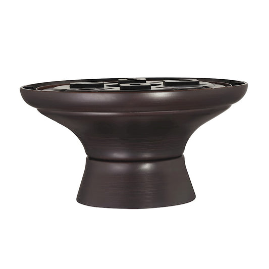 Fanimation Kute Close to Ceiling Kit 8in | Dark Bronze Flush Mount Adapter | Low Ceiling & Damp Locations | 8 x 8 x 4 in | Model CCK8534DZ