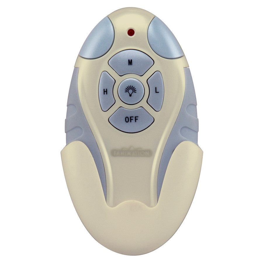 Fanimation CRL4WH White Remote & Receiver | 3-Speed Fan & Light Control | Bedroom & Living Room | 4.25 x 2.35 x 1 in | Model CRL4WH