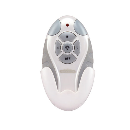 Fanimation CRL4WH White Remote & Receiver | 3-Speed Fan & Light Control | Bedroom & Living Room | 4.25 x 2.35 x 1 in | Model CRL4WH