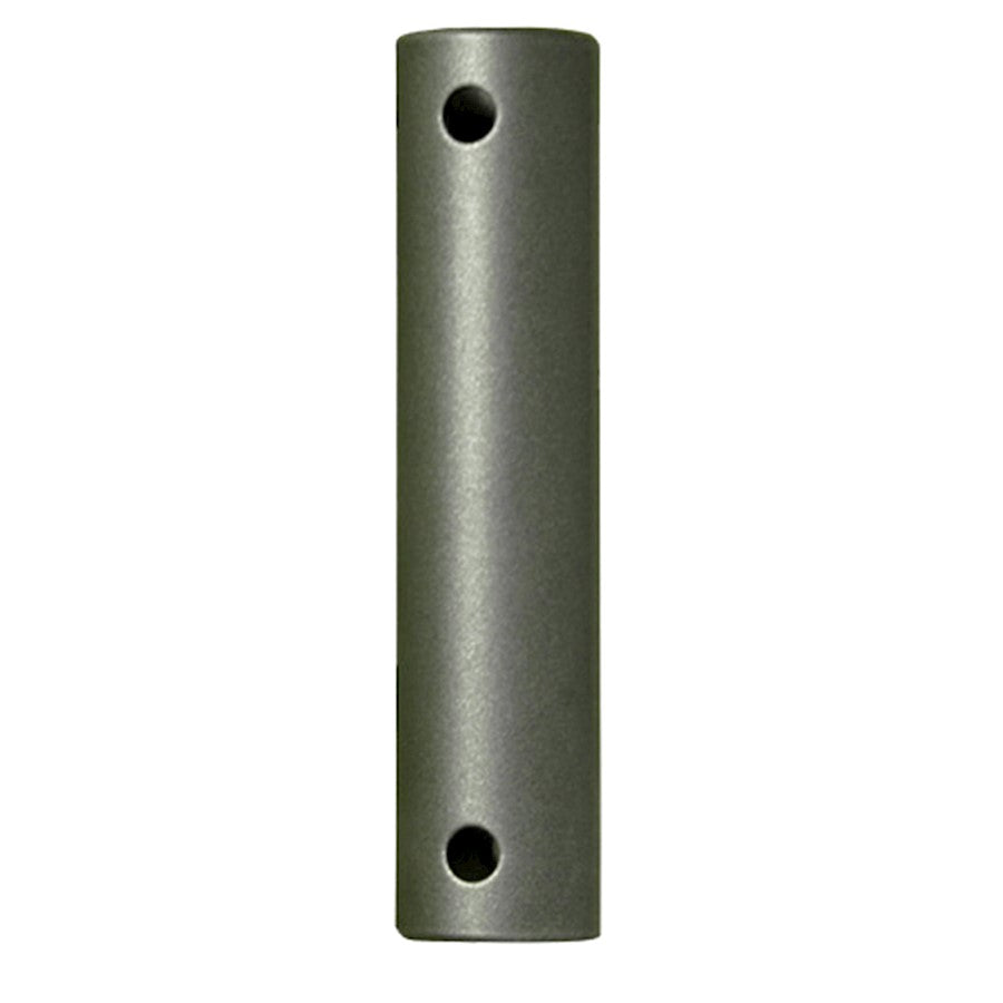 Fanimation 12in Ceiling Fan Downrod | Antique Graphite Steel | Standard & Sloped Ceilings | 1in Diameter | Model DR1-12AGP