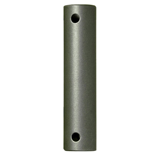 Fanimation 12in Ceiling Fan Downrod | Antique Graphite Steel | Standard & Sloped Ceilings | 1in Diameter | Model DR1-12AGP
