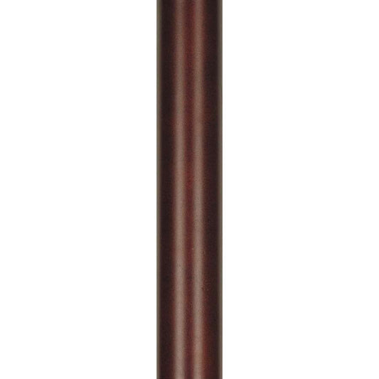 Fanimation 24in Downrod Mahogany | Ceiling Fan Accessory | For Damp Locations | 24 x 1 x 1 in | Model DR1-24MH