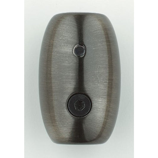 Fanimation Downrod Coupler 1in | Dark Copper Penny Metal | Ceiling Fan Downrod Connector | 2.5 x 1.75 x 1.75 in | Model DR1-CPDCP