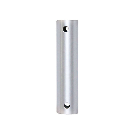 Fanimation Downrods 48in Silver Stainless Steel Downrod | Silver Steel Finish | Ceiling Fan Mounting | 48 x 1 x 1 in | Model DR1SS-48SLW
