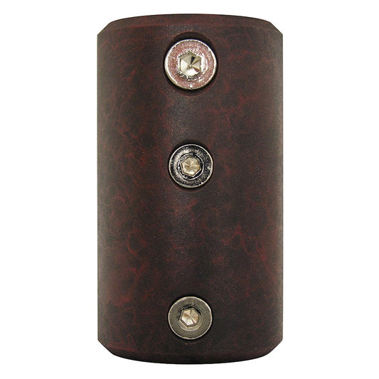 Fanimation Extension Pole Coupler Rust | Ceiling Fan Downrod Connector | Damp Locations | 3.5in L x 1.5in W x 3.5in H | Model EPCPRS