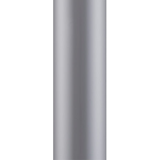 Fanimation Drone 24in Extension Rod | Silver Metal Downrod for Ceiling Fans | Damp-Rated Indoor & Covered Patio | 28 x 2 x 2 in | Model ET6235-24SL