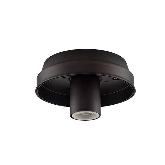 Fanimation my CFL Globe Fitter 6in 1-Light Ceiling Fan Light Kit | Dark Bronze | Kitchen & Bedroom | 6 x 6 x 7 in | Model F2DZ