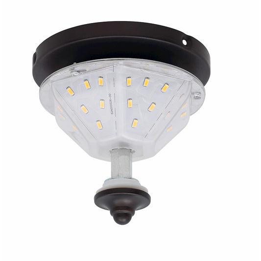 Fanimation my LED Bowl Fitter 7in 1-Light Ceiling Fan Accessory | Dark Bronze | Damp-Rated Indoor & Covered Patio | 7 x 7 x 6 in | Model F3DZ