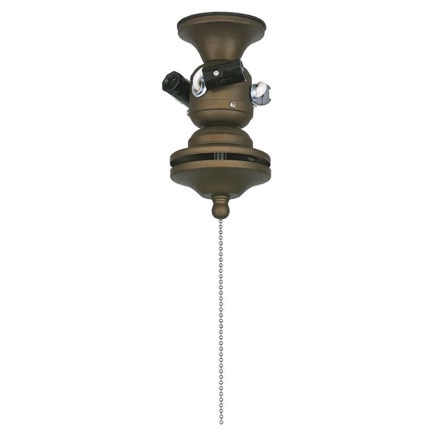 Fanimation 3-Light Bowl Fitter | Bronze Accent Finish | Ceiling Fan Light Kit Accessory | 6 x 6 x 6 in | Model F423BA