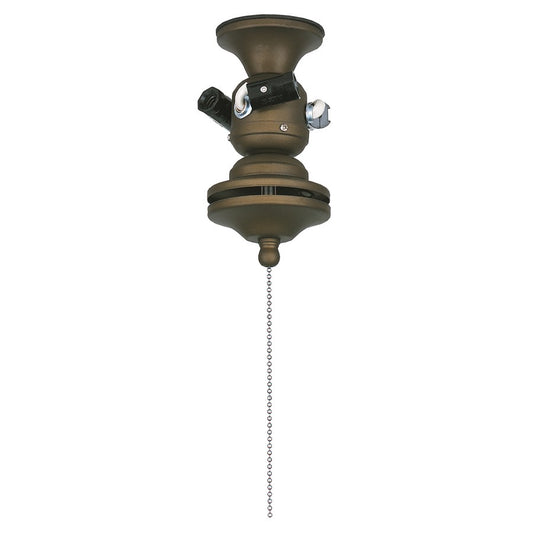Fanimation 3-Light Bowl Fitter 6in | Oil-Rubbed Bronze | Ceiling Fan Light Kit Accessory | Damp Rated | 6 x 6 x 6 in | Model F423OB