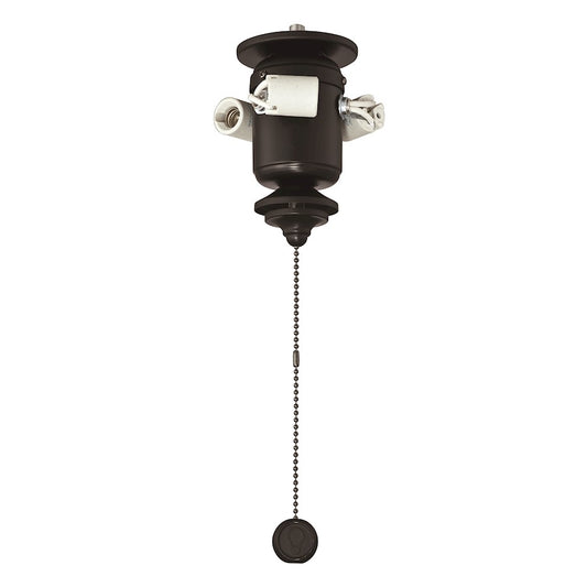 Fanimation Fitters 3-Light Bowl Fitter | Black | Ceiling Fan Light Kit | 4W LED Included | Model F5BL