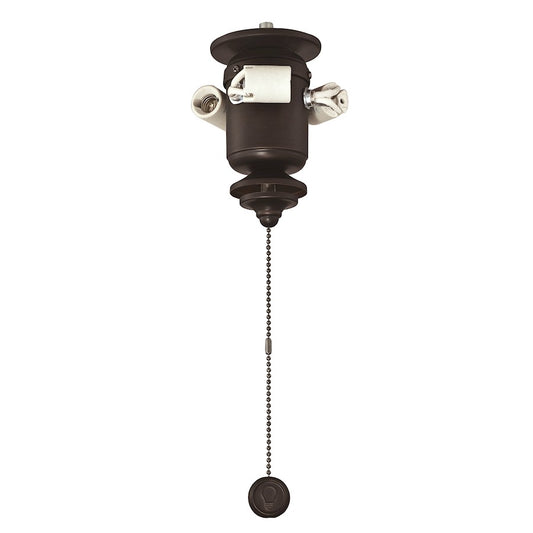 Fanimation Fitters 3-Light Bowl Fitter | Dark Bronze | Ceiling Fan Light Kit | 4W LED Included | Model F5DZ