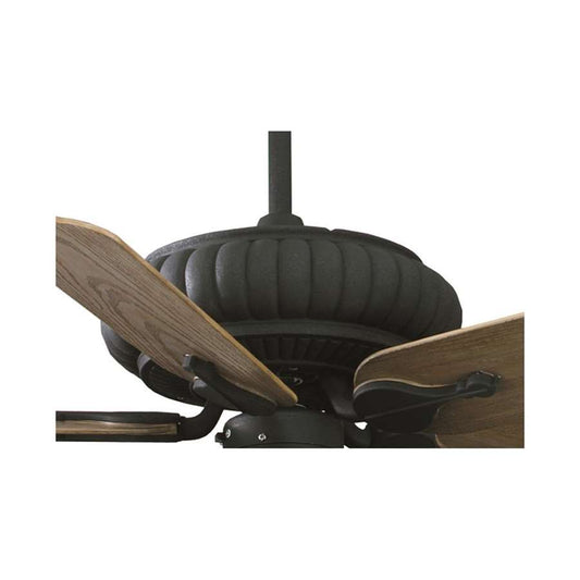 Fanimation Belleria Base Only 15in Ceiling Fan Motor | Tropical Textured Black | Covered Patio & Sunroom | 15 x 15 x 15 in | Model FP4320TB1