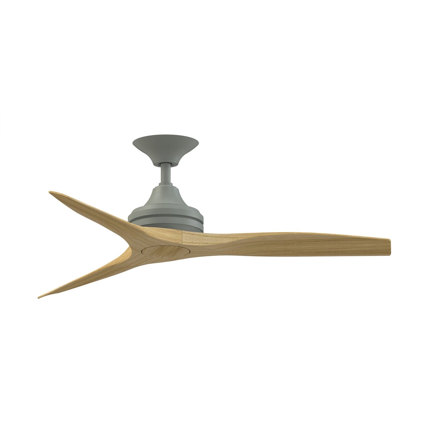 Fanimation Spitfire 48in 3-Blade Ceiling Fan | Antique Graphite and Natural Buttonwood | Covered Patio, Porch & Sunroom | Model FP6721BAGP-48N