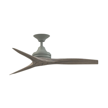 Fanimation Spitfire 48in 3-Blade Ceiling Fan | Industrial Antique Graphite and Weathered Wood | Covered Patio & Sunroom | Model FP6721BAGP-48WE