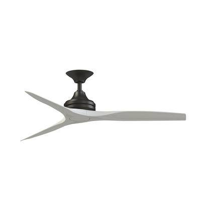 Fanimation Spitfire 54in 3-Blade DC Ceiling Fan | Dark Bronze and White Washed | Covered Patio & Living Room | Model FPD6721BDZ-54WW