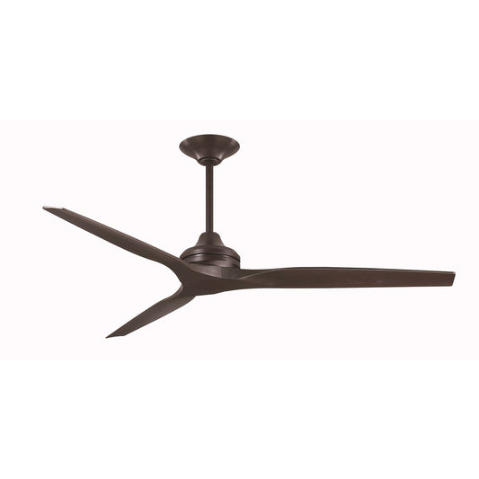 Fanimation Spitfire 64in Ceiling Fan | Dark Bronze and Dark Walnut Buttonwood | Covered Patio & Great Room | Model FPD6721BDZ-64DWA