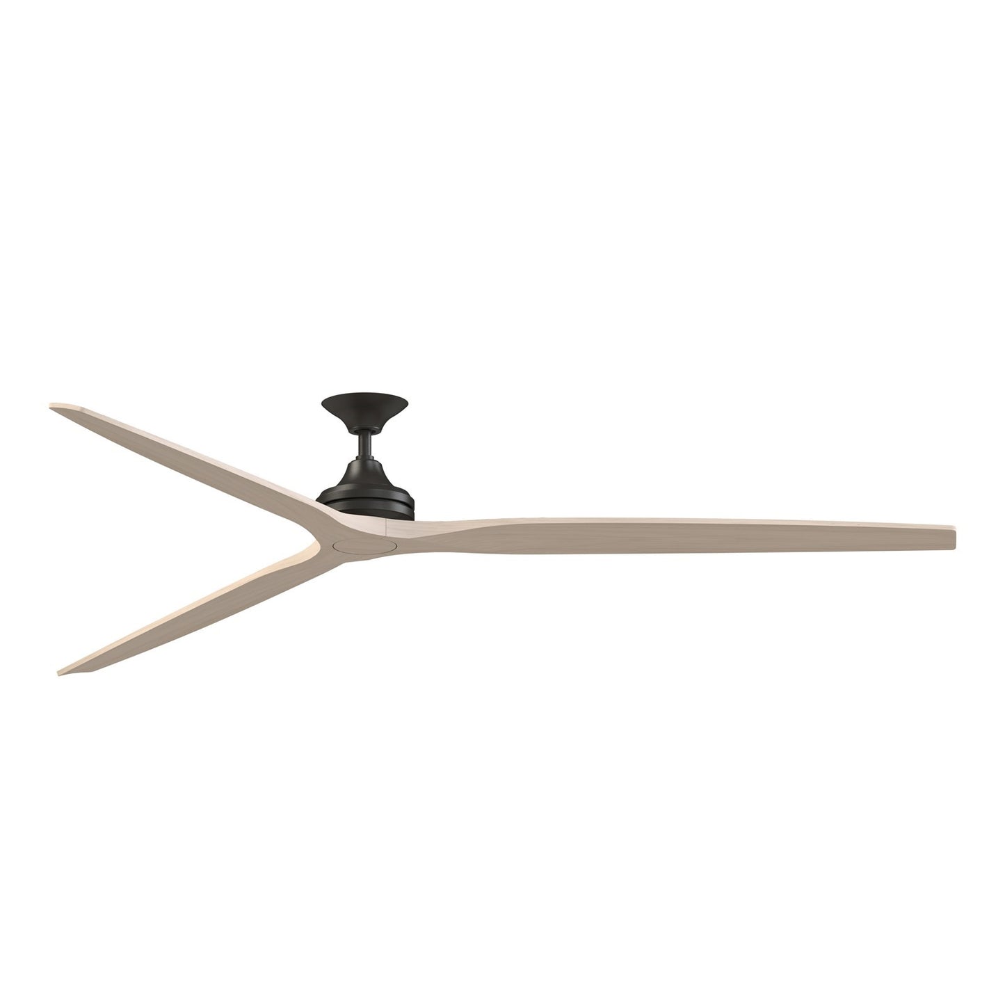 Fanimation Spitfire 96in 3-Light Ceiling Fan | Dark Bronze and White Washed | Covered Patio & Great Room | 96 x 96 x 19.69 in | Model FPD6721BDZ-96WW