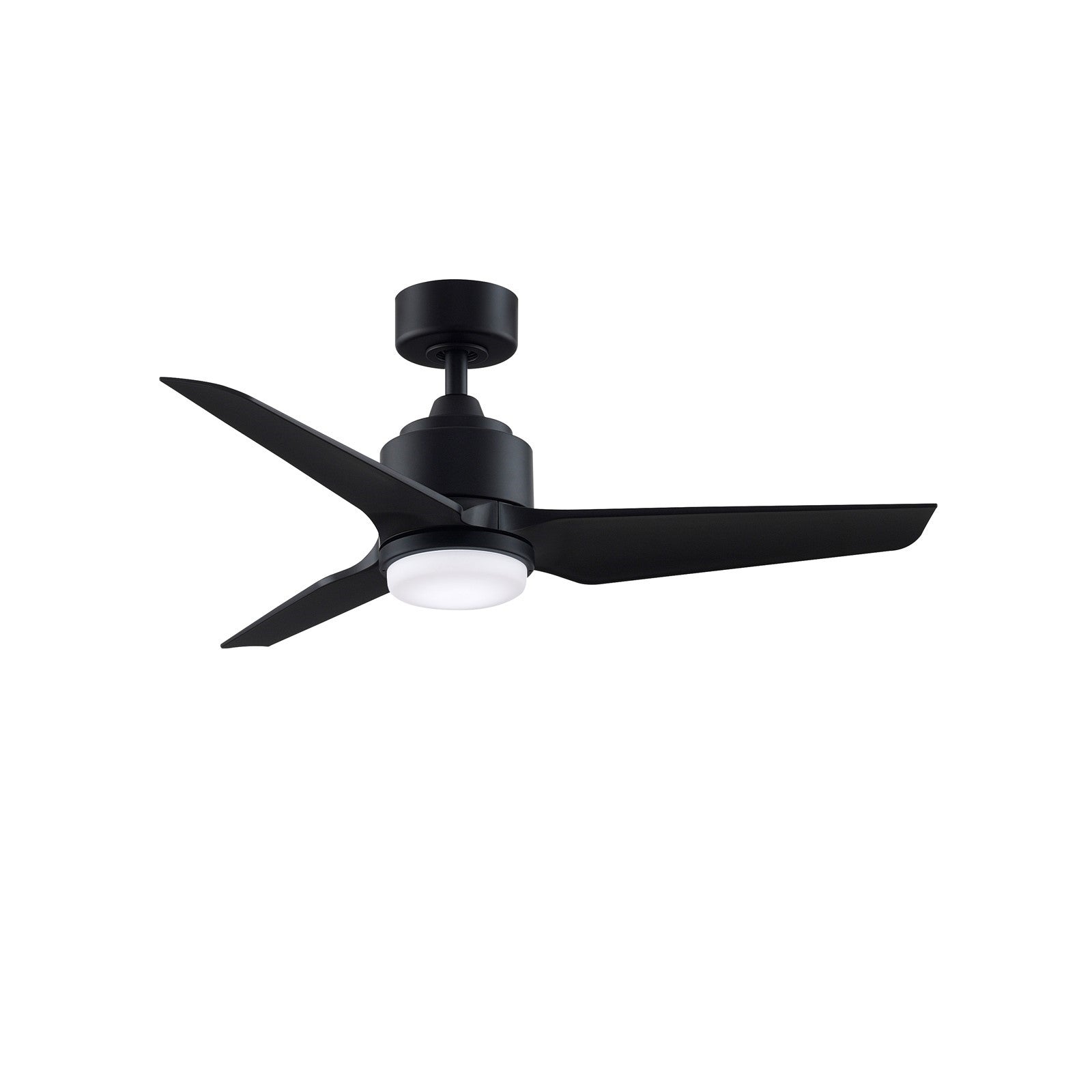 Fanimation TriAire Custom 60in 3-Blade Wet Rated Smart Ceiling Fan | Black Composite Blades | Indoor & Outdoor Patio | Model FPD8514BLM-60BLW