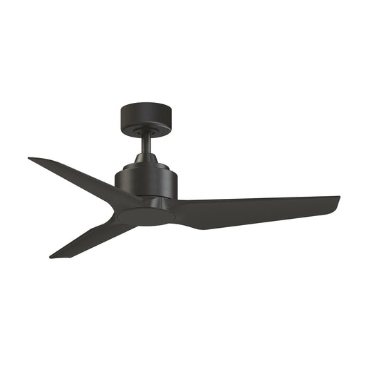 Fanimation TriAire Custom 44in 3-Blade Smart Ceiling Fan | Dark Bronze Finish and Dark Bronze Composite Blades | Wet Rated | Model FPD8514DZW-44DZW