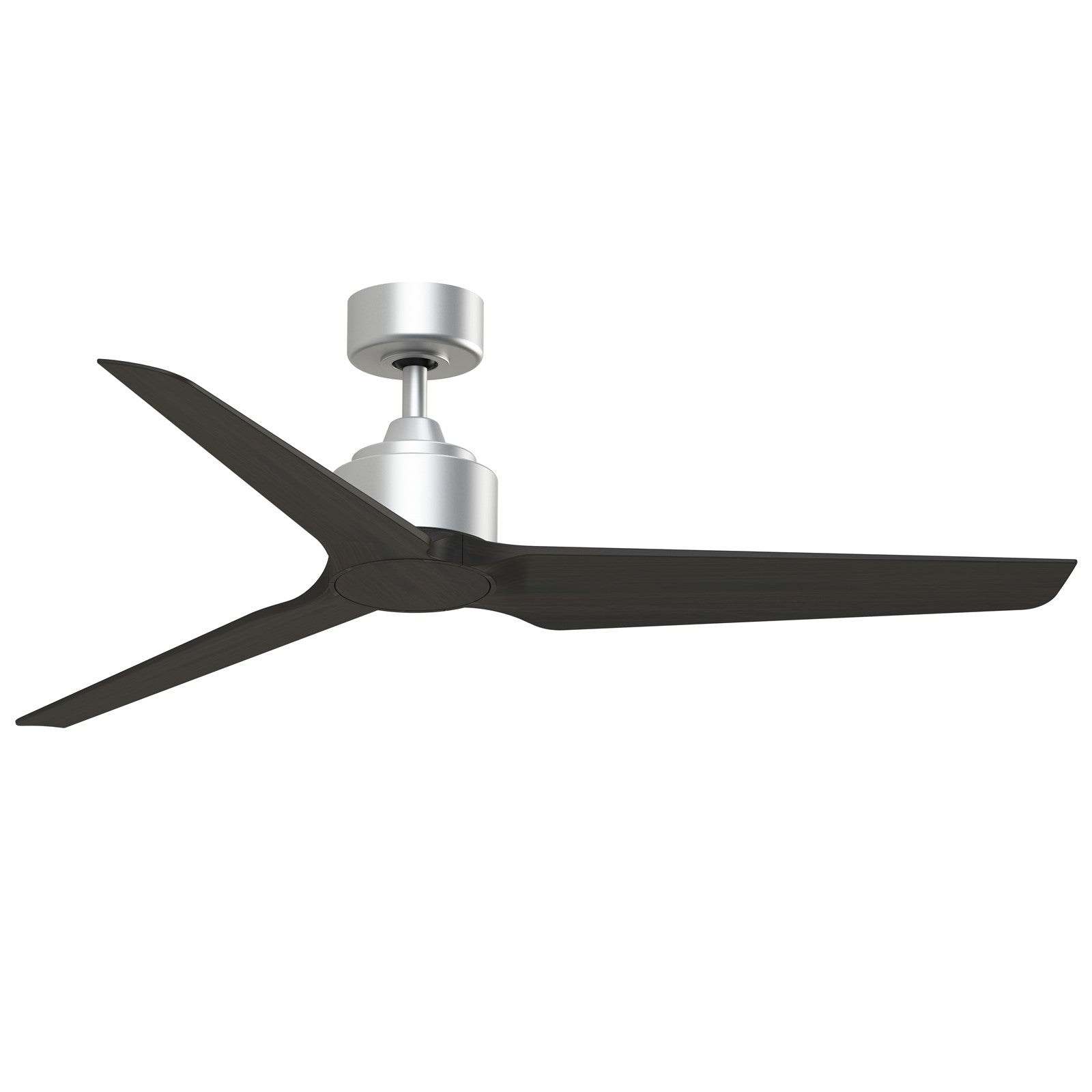 Fanimation TriAire Custom 56in 3-Blade Ceiling Fan | Silver and Dark Walnut Composite | Wet Rated Indoor & Outdoor | Model FPD8514SLW-56DWAW