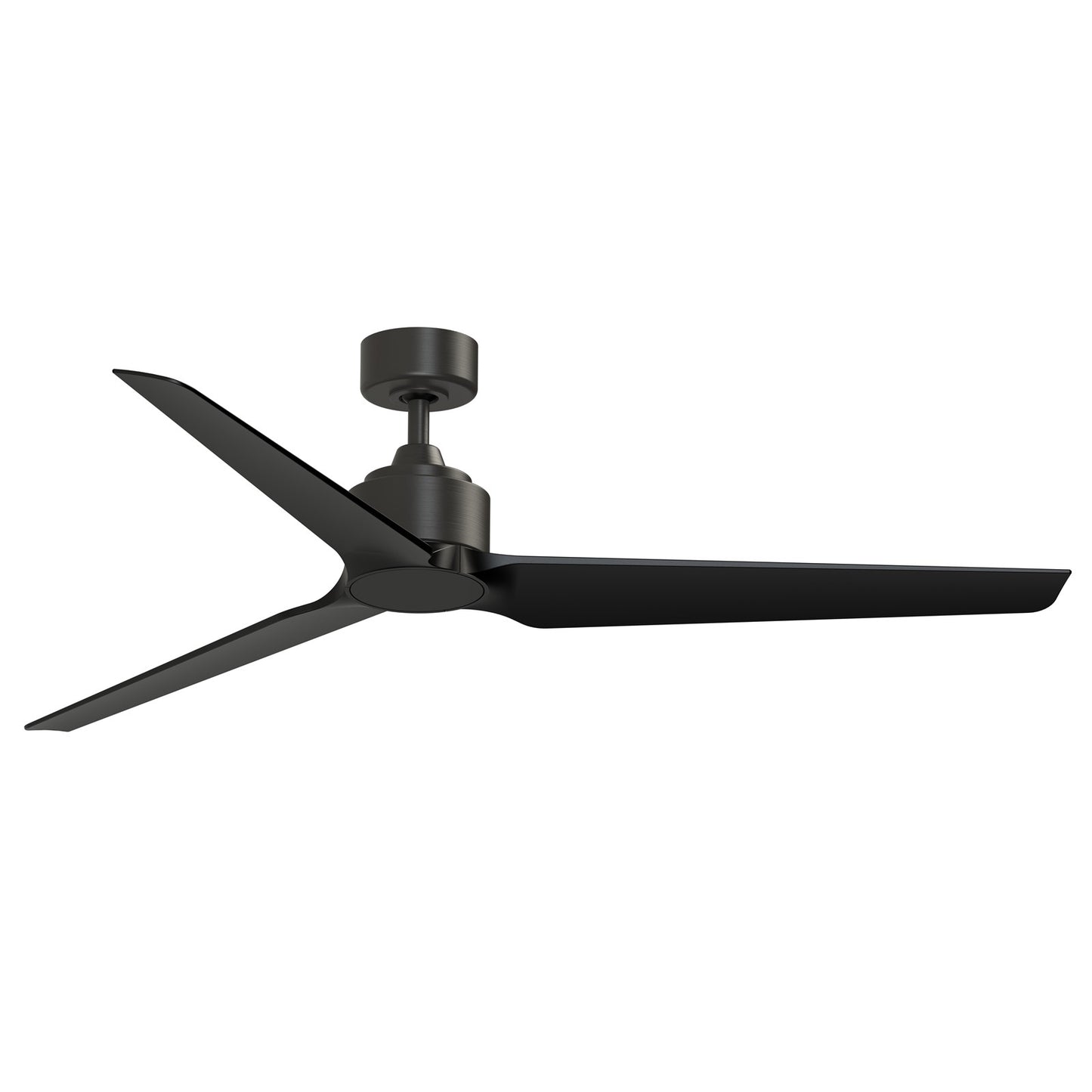 Fanimation TriAire Custom 64in 3-Light Ceiling Fan | Dark Bronze and Black Composite Blades | Patio & Porch | Model FPD8515DZW-64BLW