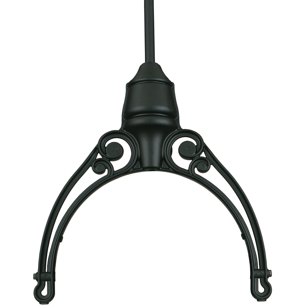 Fanimation Old Havana 27in Ceiling Mount Fan | Black Steel | Bedroom & Living Room | 27 x 6 x 3 in | Model FPH81BL1