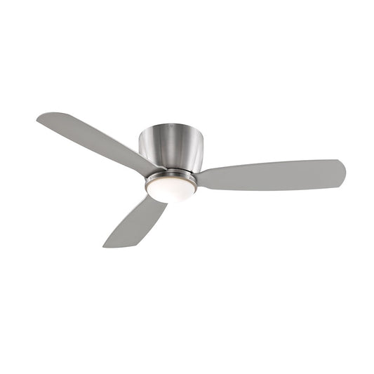 Fanimation Embrace 52in 3-Blade Ceiling Fan | Brushed Nickel and Opal Frosted Glass | Living Room & Bedroom | 52 x 52 x 10 in | Model FPS7955BN