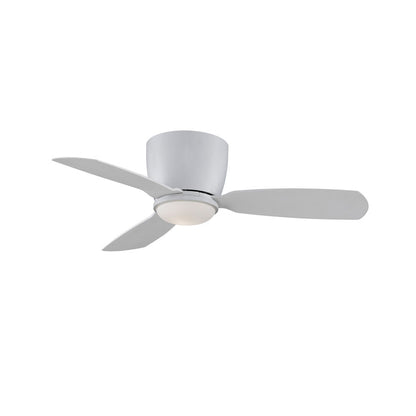 Fanimation Embrace 44in 3-Blade Ceiling Fan | Matte White and Opal Glass | Bedroom & Living Room | 44 x 44 x 10 in | Model FPS7981MW